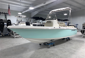 2023 Key West 189 FS Seafoam/White Boat